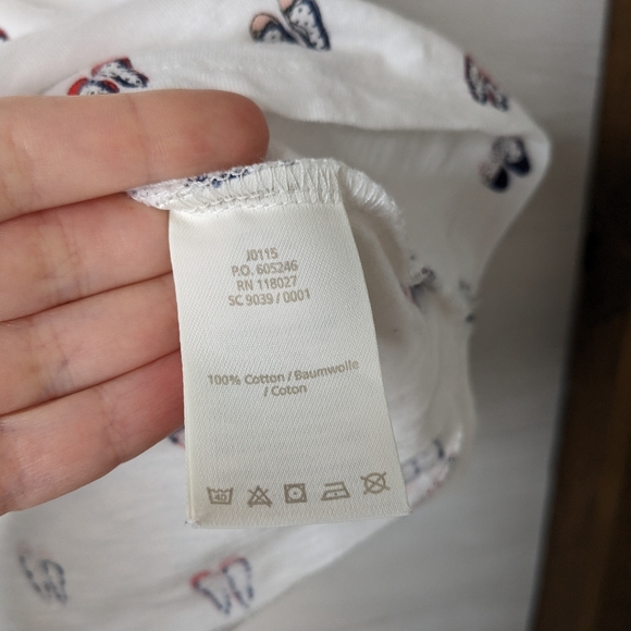 Boden Shoe Print T-shirt Size Large - Picture 6 of 8